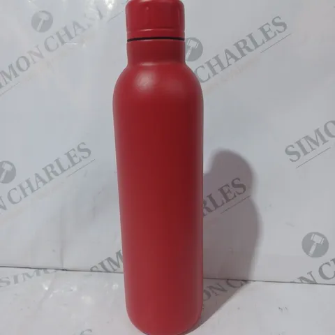 BOXED AVENUE COPPER VACUUM INSULATED BOTTLE IN RED