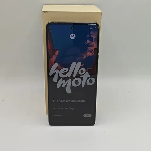 BOXED MOTOROLA G75 5G 8+128GB IN CHARCOAL GREY - MC434