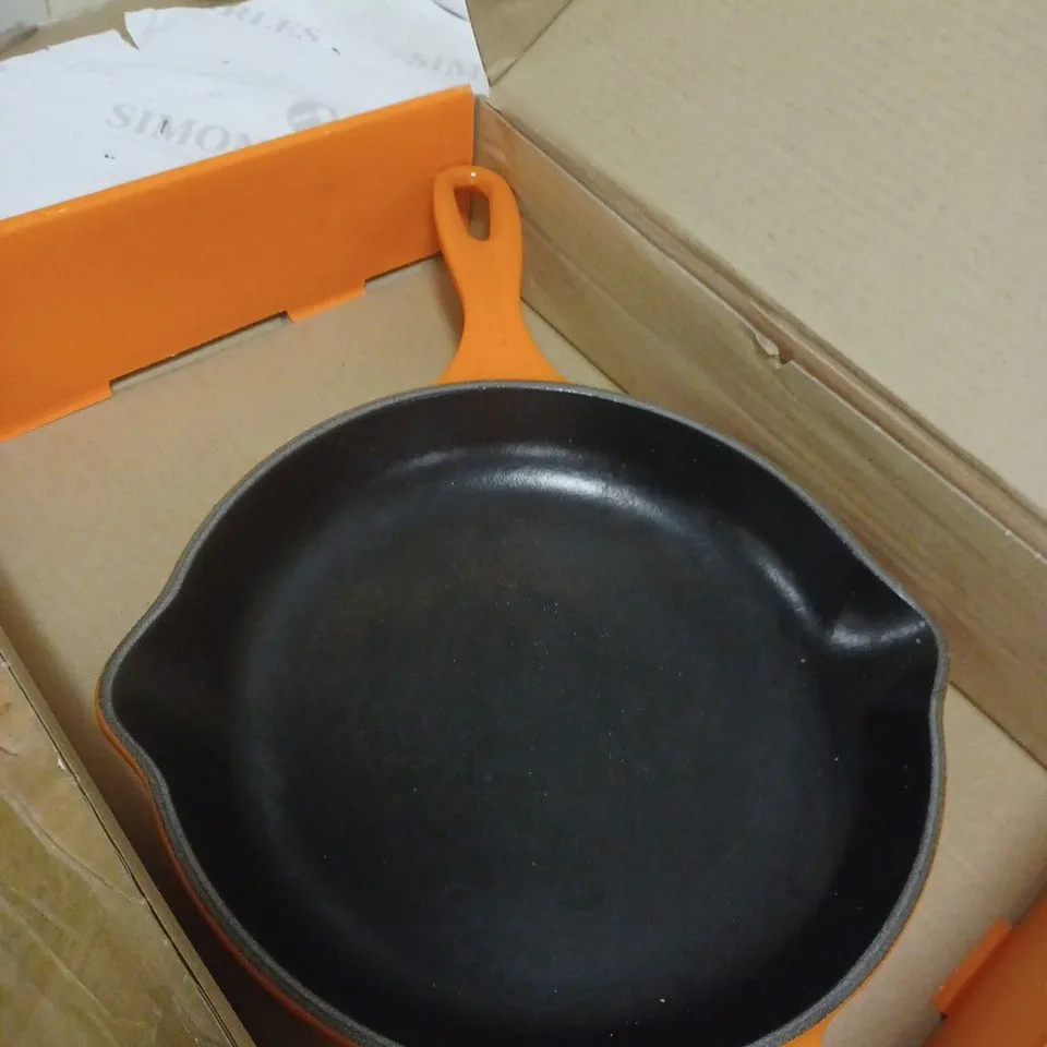 LA CREUSET CAST IRON PAN