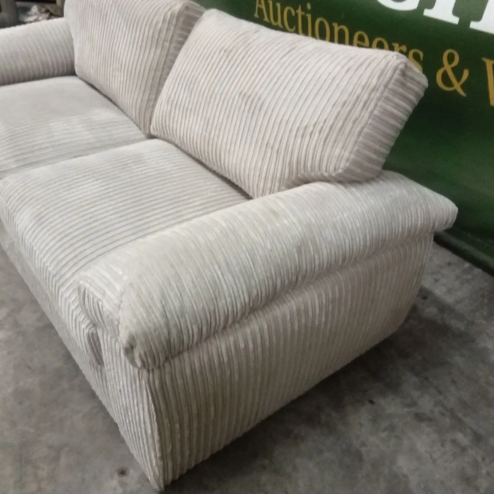 AMALFI STANDARD BACK 3 SEATER FABRIC SOFA RRP £579