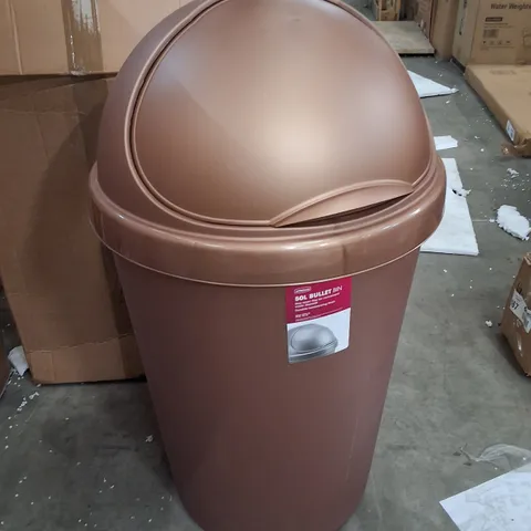 BOXED WHITEFURZE 50L BULLET BIN