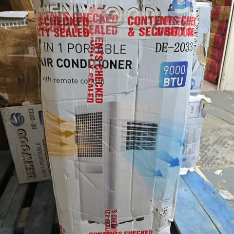 PORTABLE AIR CONDITIONER – 9000 BTU – BOXED
