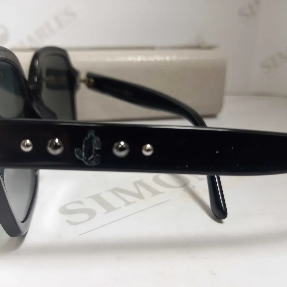 JIMMY CHOO SQUARE SUNGLASSES BLACK RRP £220