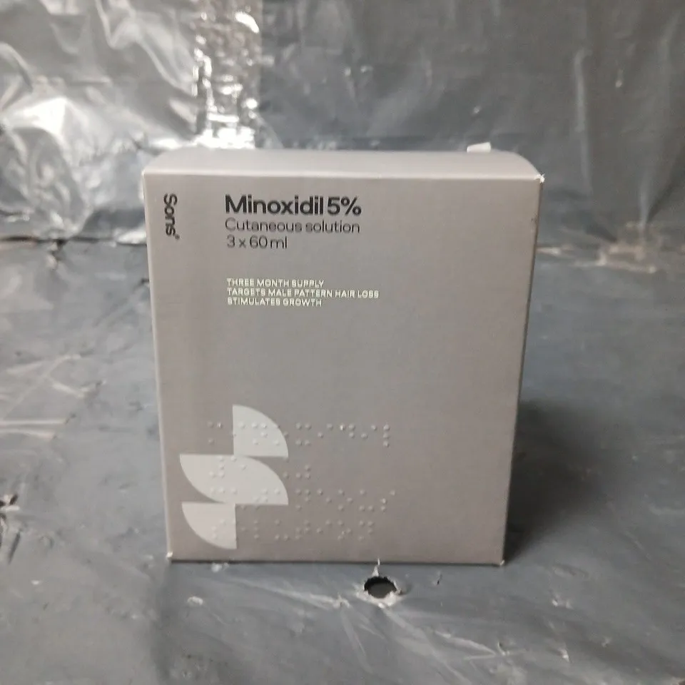 SONS MINOXIDIL 5% CUTANEOUS SOLUTION