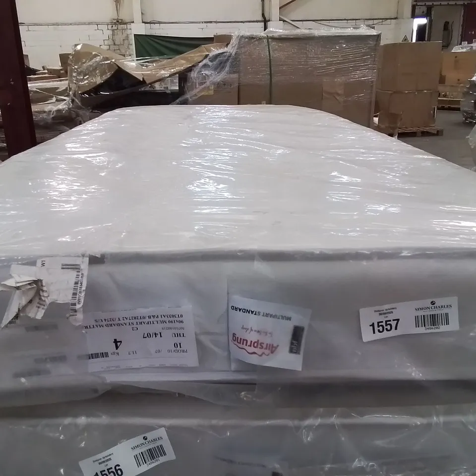 QUALITY BAGGED ALEX SINGLE SIZED MATTRESS 