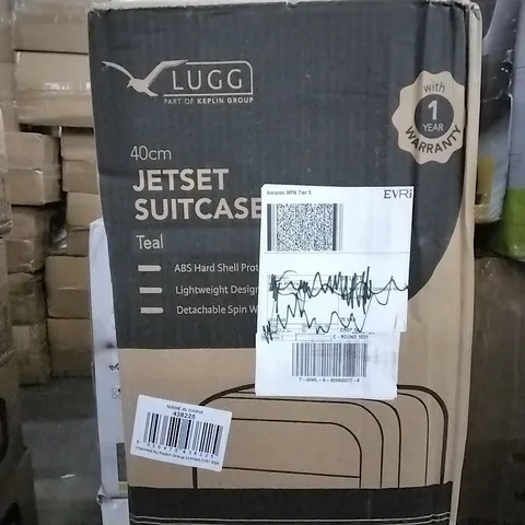 BOXED 40CM JET-SET SUITCASE TEAL