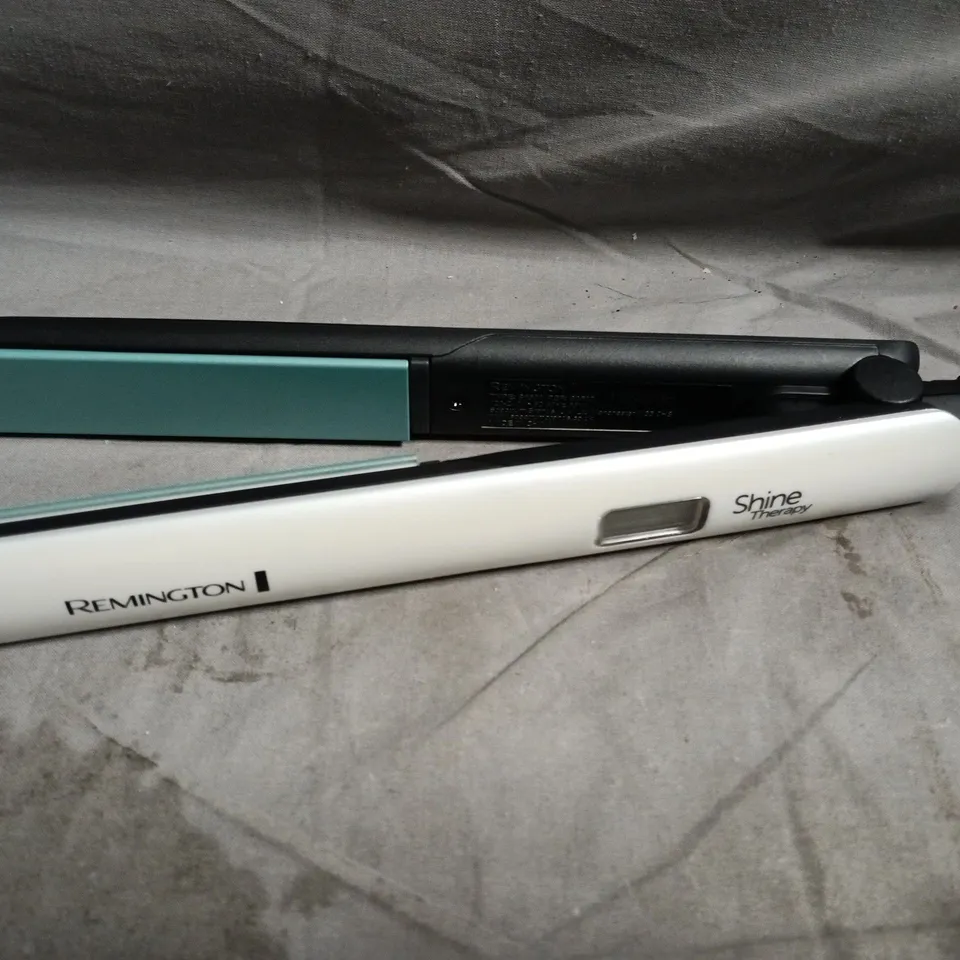 BOXED REMINGTON SHINE THERAPY HAIR STRAIGHTENER 
