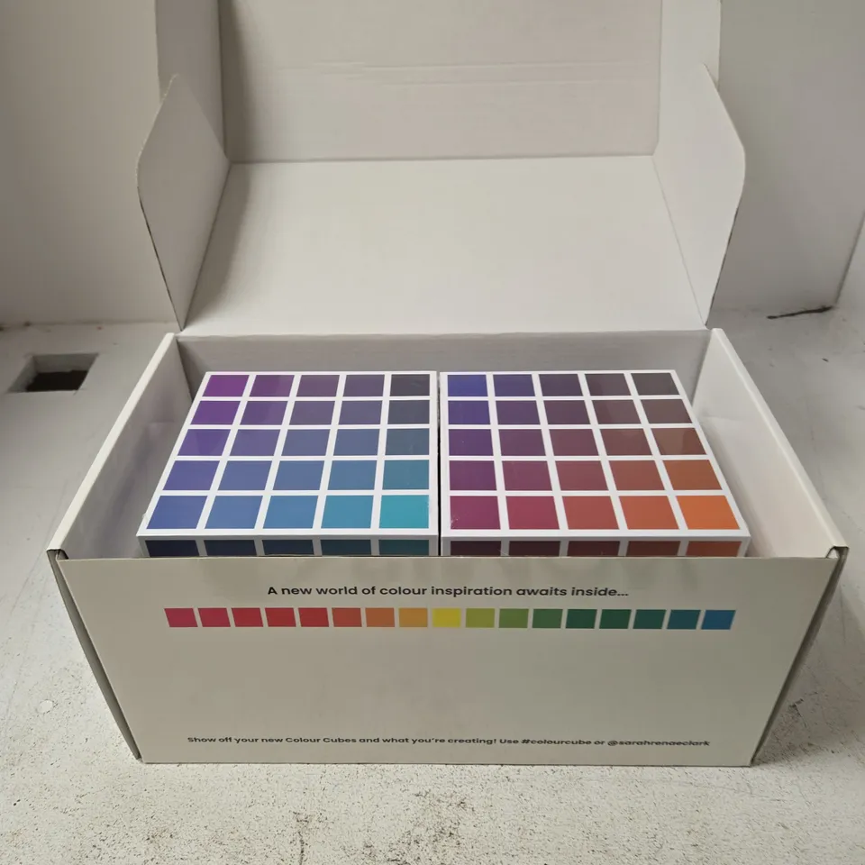 COLOUR CUBE 1 & 2 COLOUR PALLET INSPIRATION KIT 