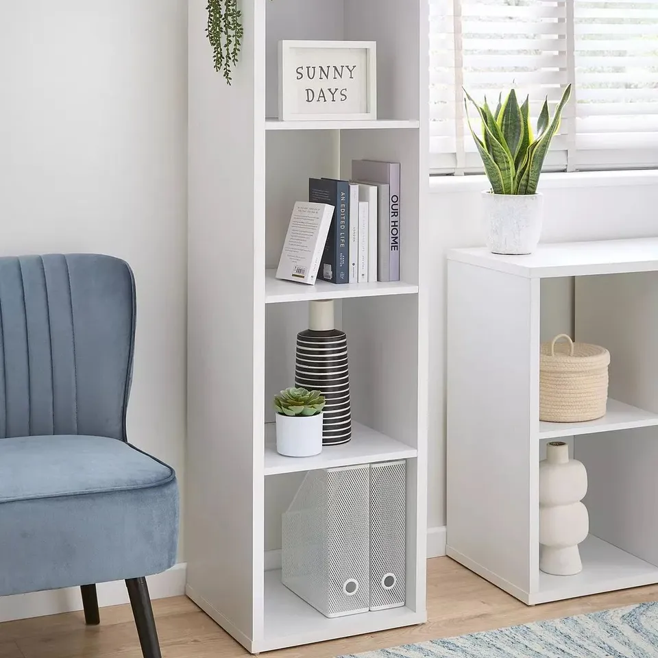 BOXED METRO 4 SHELF UNIT - WHITE (1 BOX)