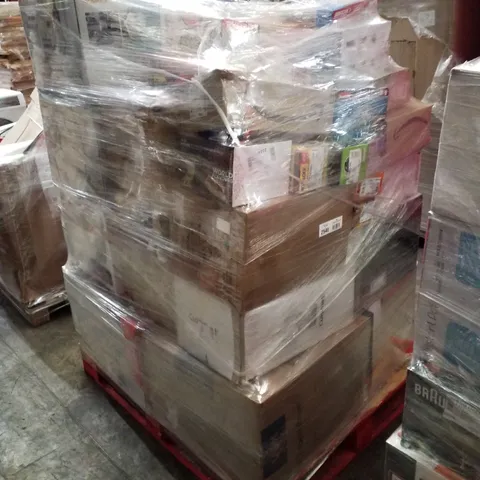 PALLET OF APPROXIMATELY 43 UNPROCESSED RAW RETURN HOUSEHOLD AND ELECTRICAL GOODS TO INCLUDE;