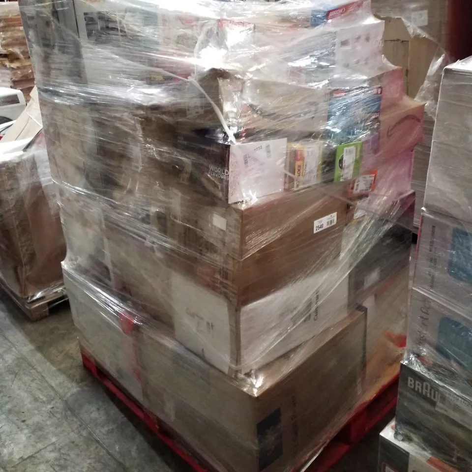 PALLET OF APPROXIMATELY 43 UNPROCESSED RAW RETURN HOUSEHOLD AND ELECTRICAL GOODS TO INCLUDE;