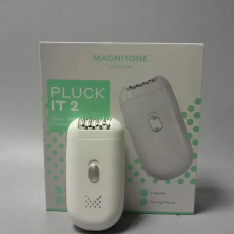 BOXED MAGNITONE PLUCK IT 2 SUPER GLIDE COMPACT EPILATOR