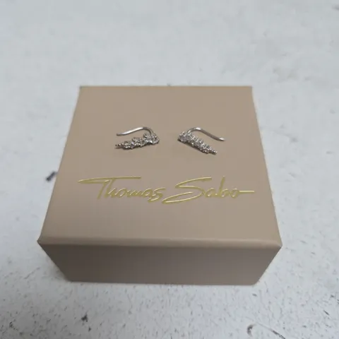 THOMAS SABO SILVER CRYSTAL EARRINGS – HOOK STYLE