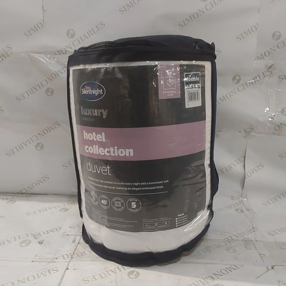 BAGGED SILENTNIGHT LUXURY HOTEL COLLECTION 10.5 TOG DOUBLE DUVET
