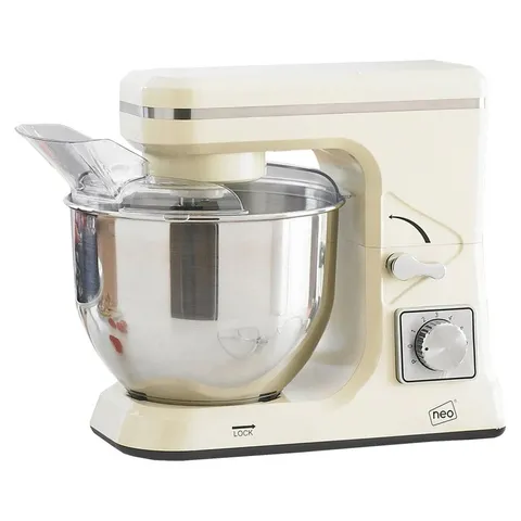 BOXED NEO 5L 6-SPEED 800W ELECTRIC STAND FOOD MIXER - IN CREAM (1 BOX)