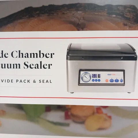 BRAND NEW BOXED SOUSVIDE IVIDE CHAMBER VACUUM SEALER SOUS VIDE PACK AND SEAL