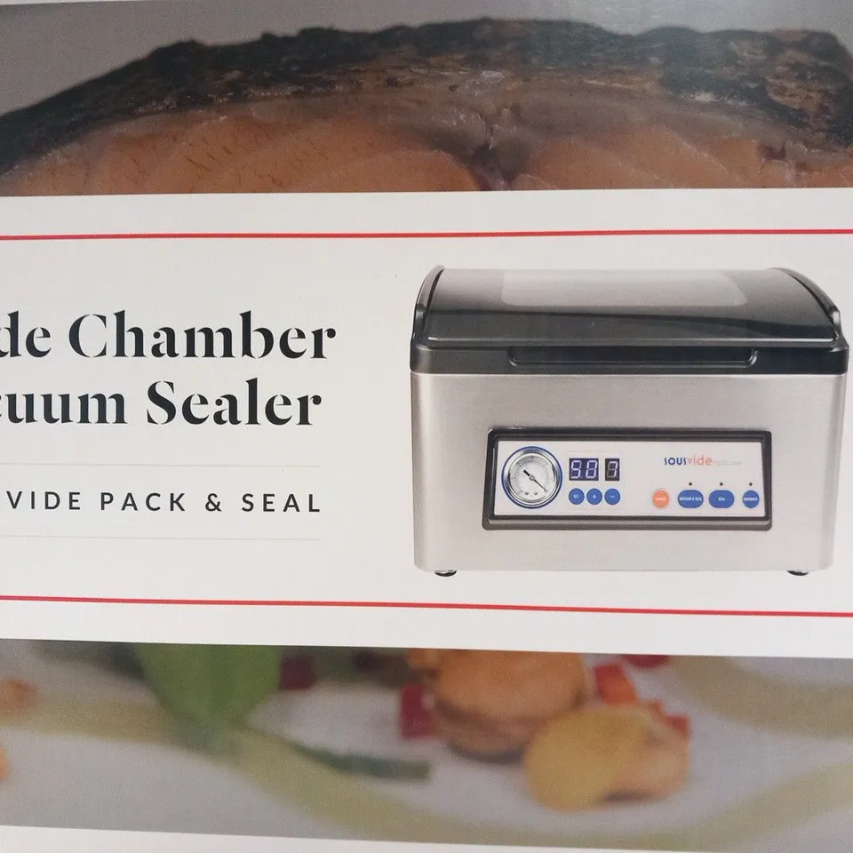 BRAND NEW BOXED SOUSVIDE IVIDE CHAMBER VACUUM SEALER SOUS VIDE PACK AND SEAL 
