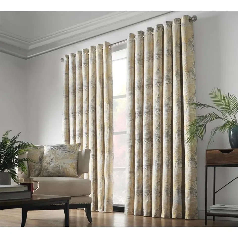 PORPHYRION FIJI ROOM DARKENING EYELET CURTAINS 