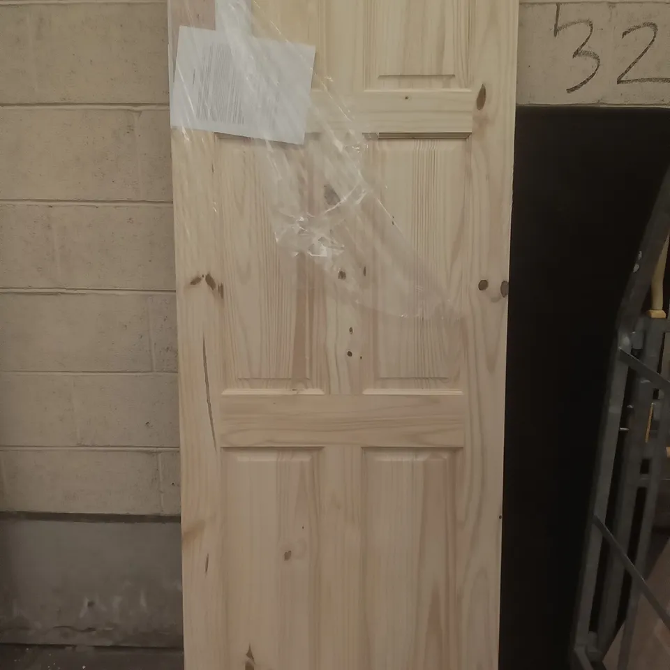 6 PANEL KNOTTY PINE INTERNAL DOOR 1981×762×35MM