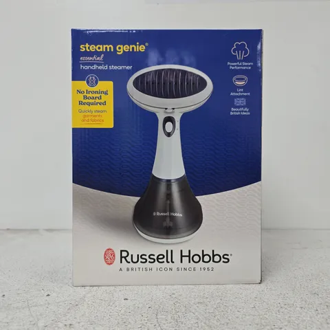 BOXED RUSSELL HOBBS STEAM GENIE ESSENTIAL HANDHELD STEAMER