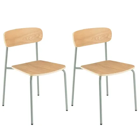 BOXED CEDRIC 45CM H STACKING SIDE CHAIR