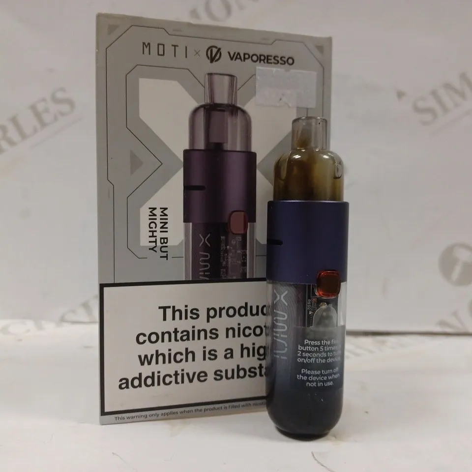 BOXED VAPORESSO X MOTI X MINI POD KIT