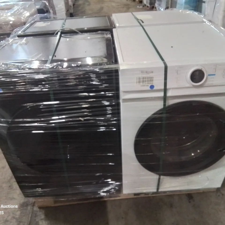 PALLET OF APPROXIMATELY 4 UNPROCESSED RAW RETURN WHITE GOODS TO INCLUDE;