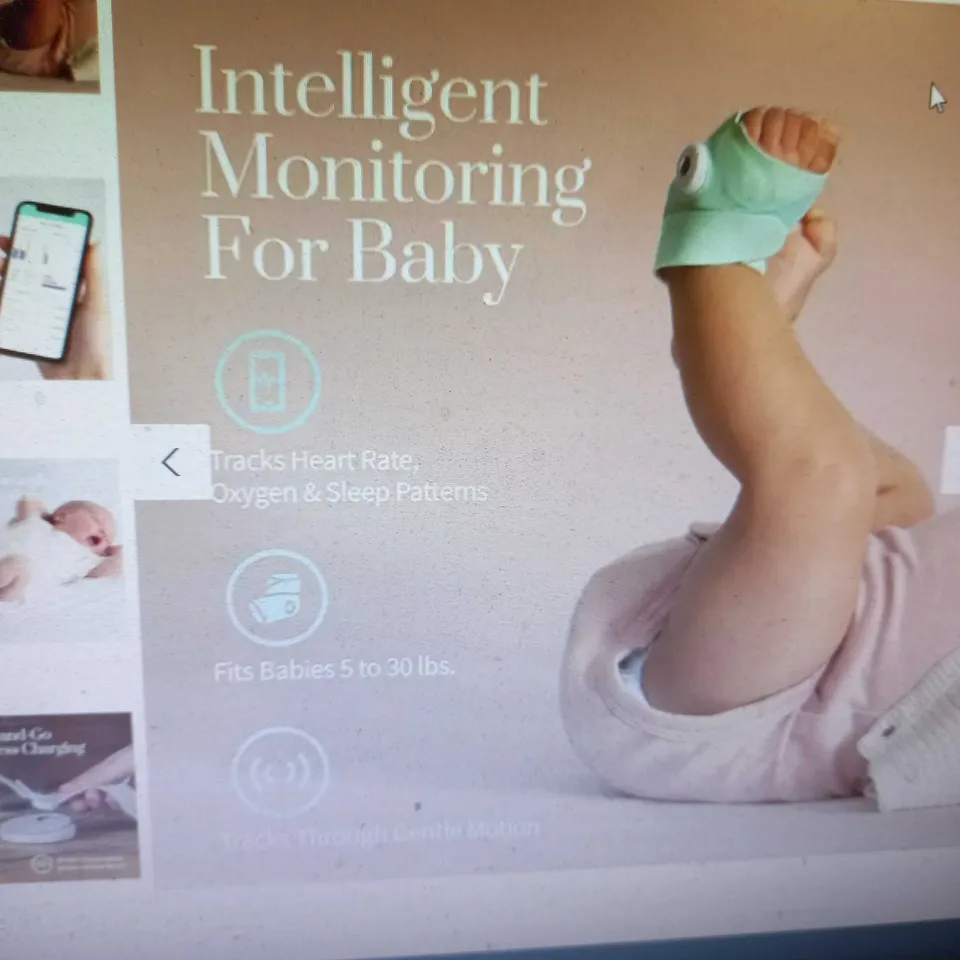 OWLET SMART SOCK V3 MONITOR MINT 