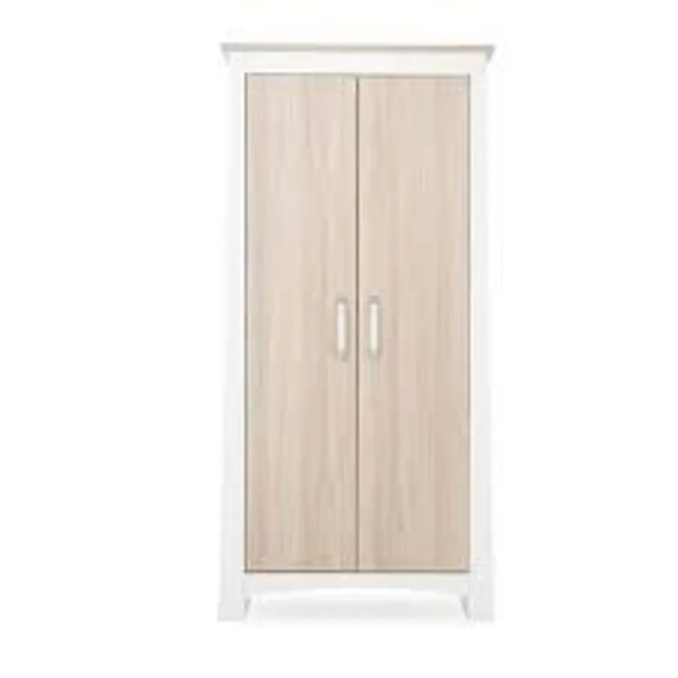 BOXED CUDDLE CO. ADA WARDROBE - WHITE/ASH (2 BOXES)