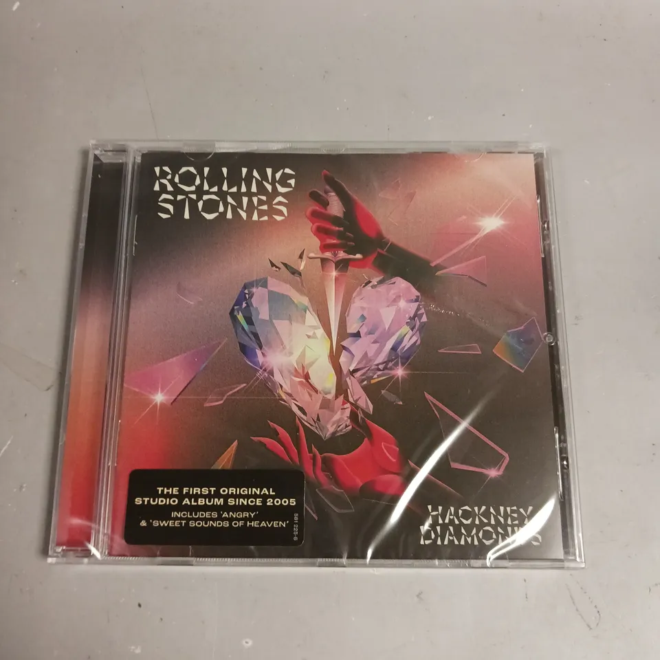 SEALED ROLLING STONES HACKNEY DIAMONDS CD ALBUM 