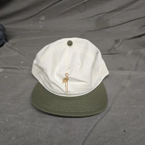 SLEEP TOKEN BASEBALL CAP – WHITE CROWN, OLIVE BRIM