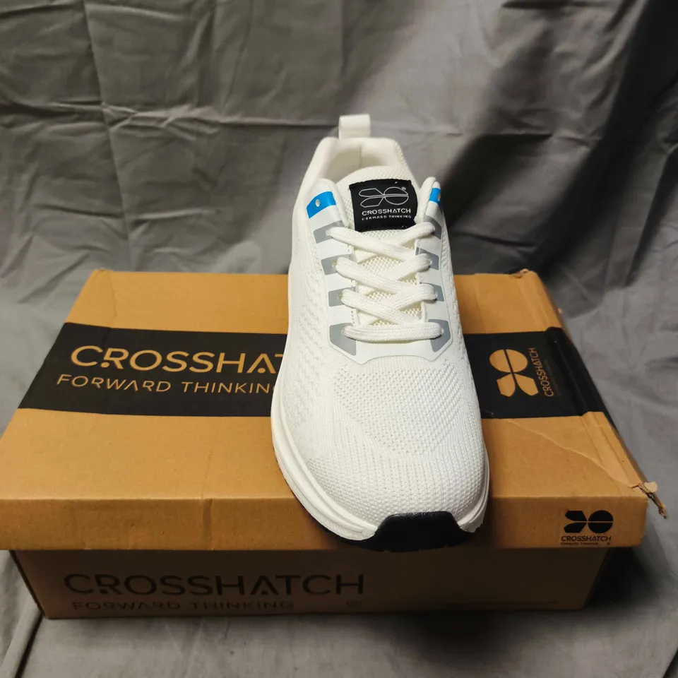 CROSSHATCH RIVAS TRAINERS IN WHITE - 9