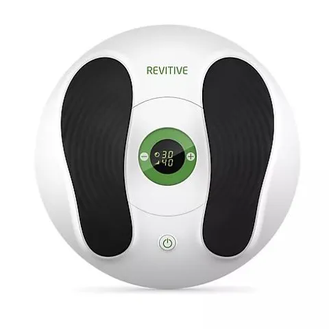 REVITIVE ESSENTIAL EMS LEG MASSAGER WITH ADDITIONAL SET OF BODY PADS