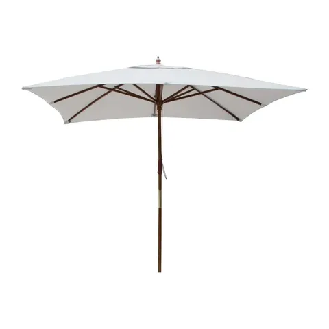 BOXED BOLERO SQUARE PARASOL 2.5M DIAMETER GREY