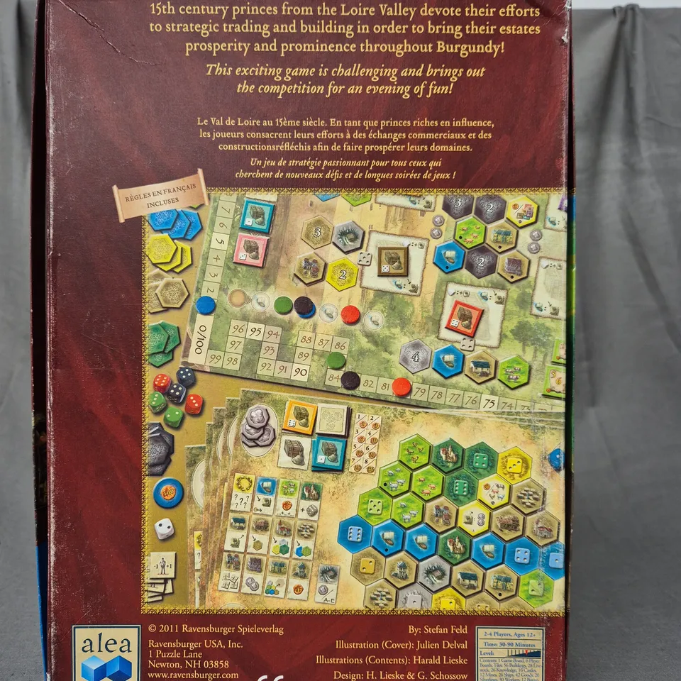 RAVENSBURGER THE CASTLES OF BURGUNDY BOARD GAME