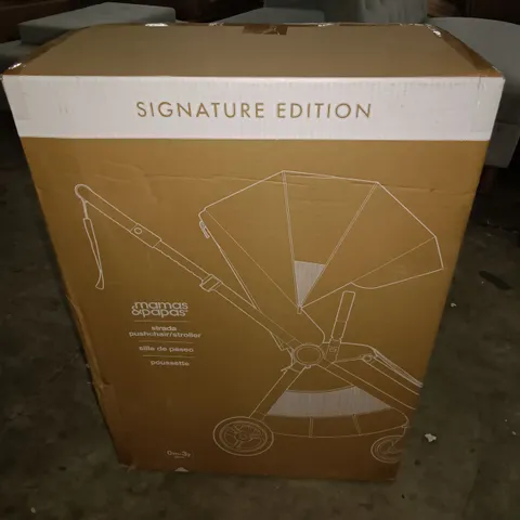 BOXED MAMAS & PAPAS STRADA STROLLER IN PEBBLE