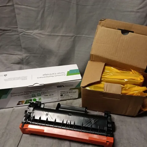 APPROXIMATELY 10 ASSORTED PRINTER TONER CARTRIDGES FROM VARIOUS BRANDS