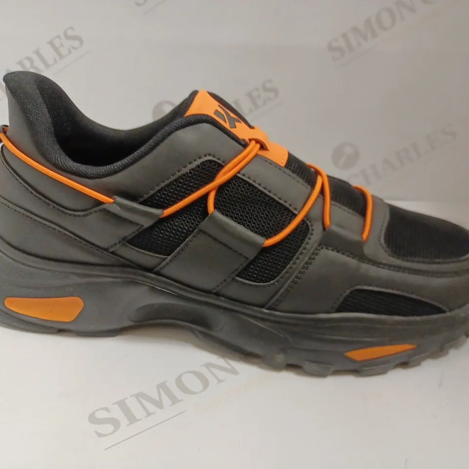 KOI VEGAN UNION ORANGE MEN'S VECTOR TRAINERS - SIZE EU44