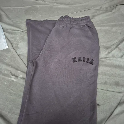 GREY JOGGERS WITH 'KALIA' EMBROIDERY SIZE 10
