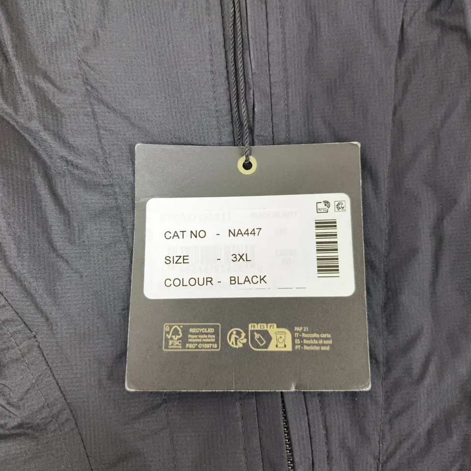 NAPAPIJRI JACKET – BLACK, 3XL