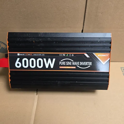 UNBOXED 6000W PURE SINE WAVE INVERTER (XDZ WATT) – DUAL 230V AC OUTLETS