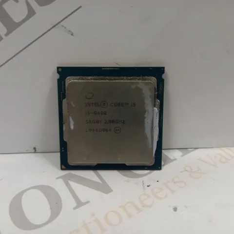 UNBOXED INTEL CORE I-5-9400 PROCESSOR