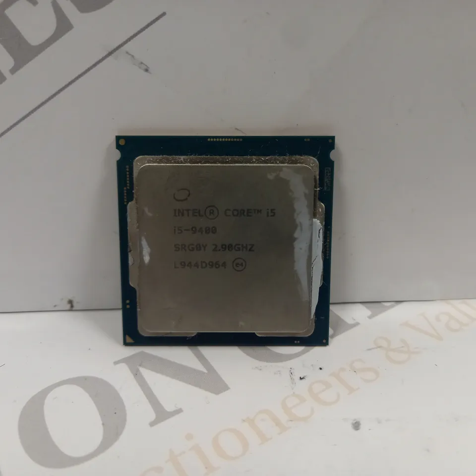 UNBOXED INTEL CORE I-5-9400 PROCESSOR