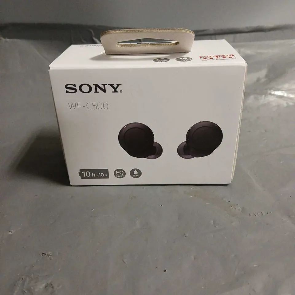 SEALED SONY WF-C500 WIRELESS STEREO HEADSET IN BLACK