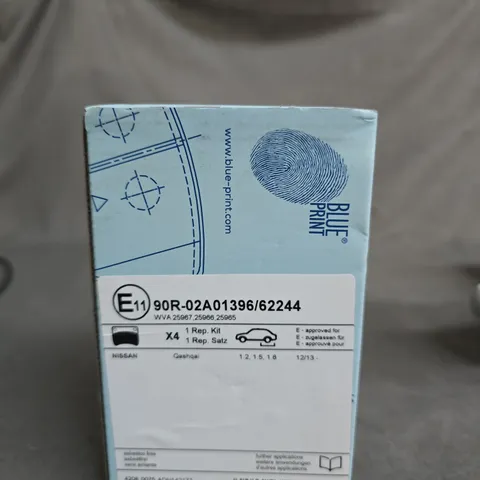 Blue Print Nissan Qashqai brake pad Kit – 1.2/1.5/1.6 Engines (12/13)