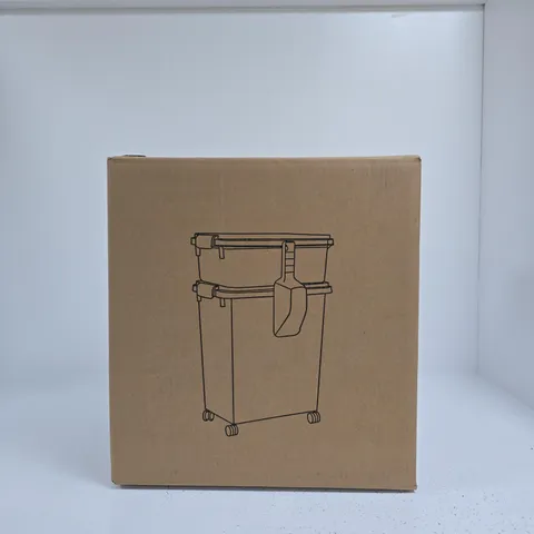 DIVYA PET FOOD STORAGE CONTAINER – GREY, BOXED
