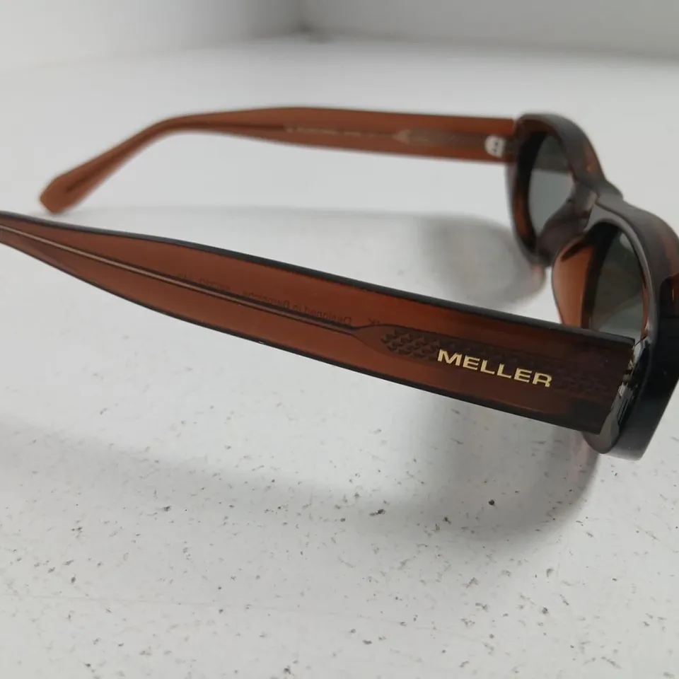 MELLER SUNGLASSES – BROWN TORTOISESHELL WITH GREY LENSES