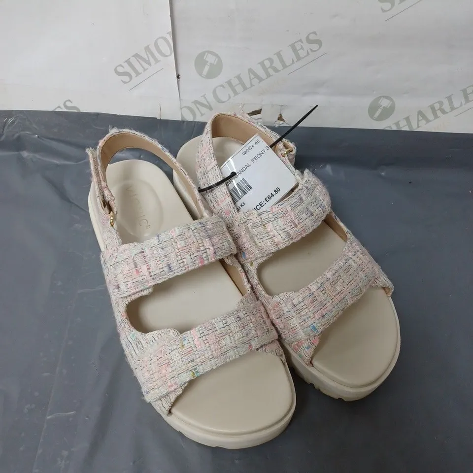 VIONIC ONYX LADIES SANDALS PEONY SIZE 5.5