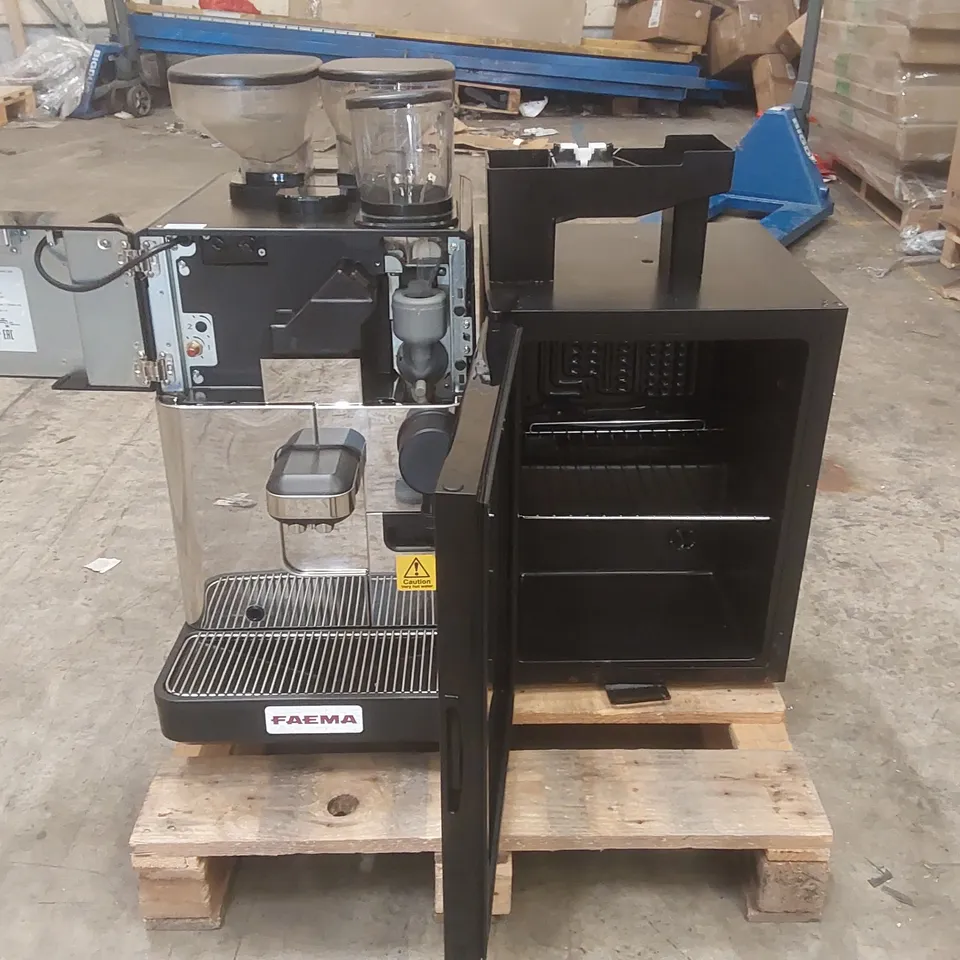 FAEMA X20 CS11H COMMERCIAL COFFEE MACHINE WITH MILK CHILLER/SYRUP STATION