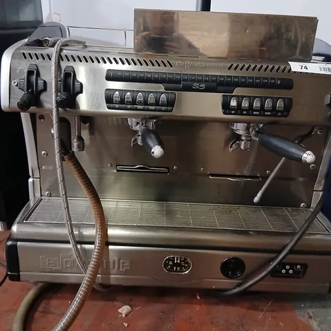 LA CIMBALI TWO-GROUP COMMERCIAL ESPRESSO MACHINE β STAINLESS STEEL